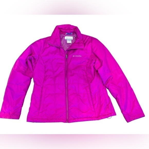 Columbia Interchange Thermal Coil Coat - Womens Size Large - Fuchsia - Picture 1 of 4
